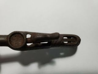 Earliest? Antique Toy Cast Iron Cap Gun Parts? With Pat On Side NO Res 3