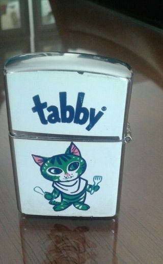 Tabby Vintage Continental Cigarette Flip Top Lighter