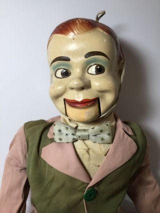 Vintage Antique Jerry Mahoney Ventriloquist Dummy 1950’s 24”
