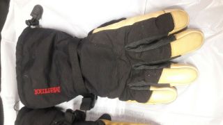 Marmot Guide Ultimate Glove Goretex Patrol Vintage Large Ski Gloves Leather 3