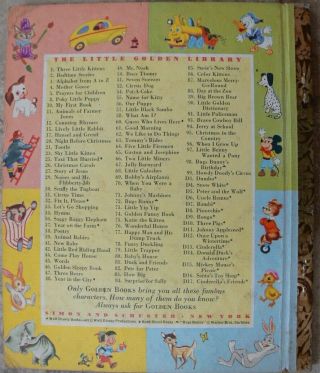 Vintage Little Golden Book A DAY AT THE ZOO 