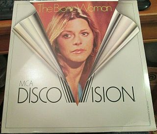 Vintage Mca Disco Vision The Bionic Woman Large Move Disk Disc 2
