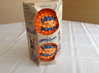 Vtg Goosebumps Massage Balls With Box And Instruction Sheet