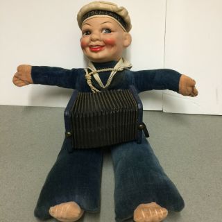 Antique 1930s Souvenir Cruise Line Norah Wellings Sailor Doll