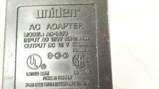 Vintage Uniden AC Power Adapter AD140U 2