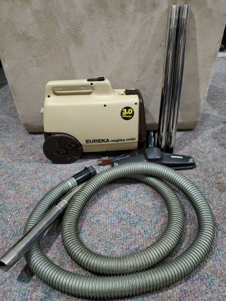 Eureka Mighty Mite 3130 A Canister Vacuum Vintage
