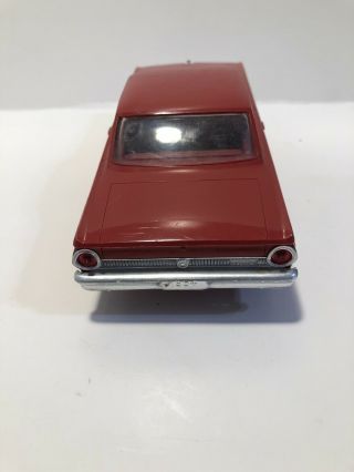 Vintage 1964 Model Salesman Sample Advertisement Red Ford Falcon Car 2
