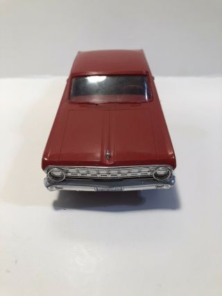 Vintage 1964 Model Salesman Sample Advertisement Red Ford Falcon Car 3