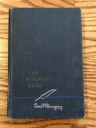 The Sun Also Rises Ernest Hemingway Scribner Edition Us Print 1954 Hardcover