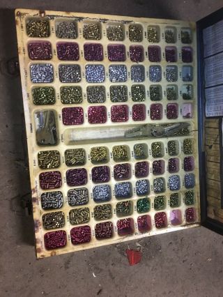 Vintage Lab Manufacturing Color Coded Pin Lock Rekeying Kit