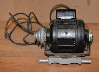 Delco 1/3 Hp 1725 Rpm Vintage Lathe Drill Press Table Saw Motor Collectible Tool