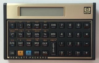 Hewlett Packard HP 21C Business Financial Calculator Vtg / Batteries 2
