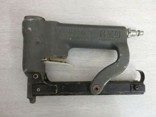 Senco Model J Pneumatic Staple Gun Vintage Upholstery Stapler