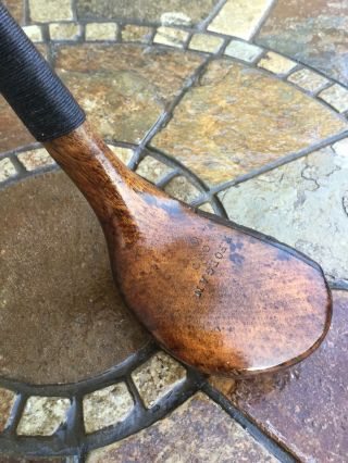 R.  Forgan P.  O.  W Feathers Brassie Vintage Antique Hickory Golf Clubs Sw D1