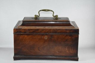 Antique Victorian Tea Caddy Storage Box