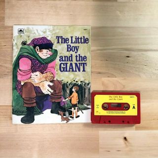 The Little Boy And The Giant Vintage Children 