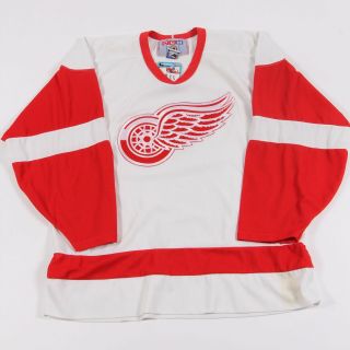 Vintage Detroit Red Wings Nhl Hockey Jersey Size Mens Large 90s