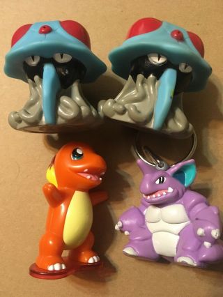 Burger King Nintendo Pokemon 1999 Toy Figure Tentacruel Squirter Vintage