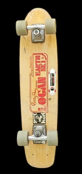 Rare Vtg Bobby Piercy Logan Earth Ski Dura - Lite Skateboard