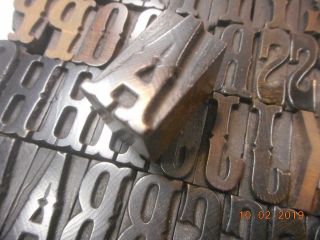 Printing Letterpress Printer Block Decorative Antique Page & Co Tuscan Alphabet