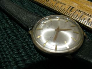 Vintage Legant 41 Jewel Roto - O - Matic Automatic Watch Leather Band Running Swiss