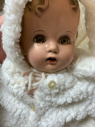 Composition Baby Doll 1930s Miracle On 34th St Baby Doll By Ideal