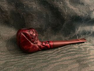 Hand Carved Imported Briar Pipe Marxman Jumbo