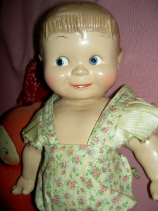 Darling Giggles - In - Box Compo.  Doll,  1930s Vintage (kewpie) Cameo Doll Co.