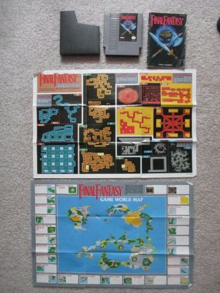 Vintage 1990 Nes Nintendo Final Fantasy Game,  Explorer 