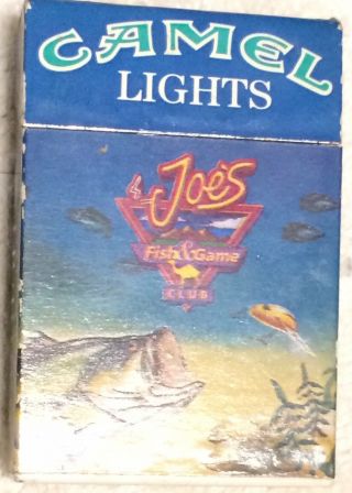 Vintage Camel Lights Joe 
