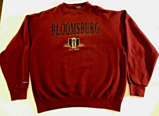 Bloomsburg University (pa) Huskies Size Two Extra Large Sweatshirt By Jansport