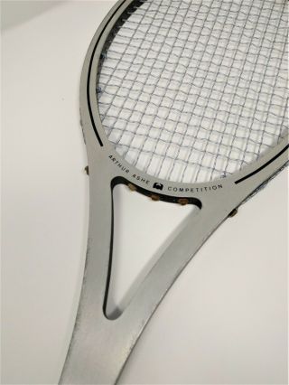 Vintage 1970s HEAD AMF ARTHUR ASHE COMPETITION 1 Tennis Racquet 4.  5 M 3