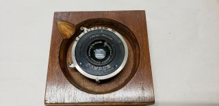 Vintage Deckel Compur Shutter Schneider - Kreuznach Angulon 6.  8 9cm 90mm Lens