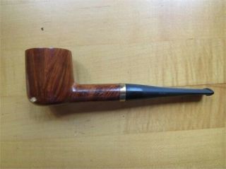 Gold Coast Imported Briar Pipe W/ 14k Gold Plate Band - - No.  68