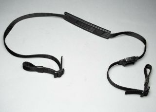 Vintage Minolta 46 " Black Camera Neck/shoulder Strap No Metal