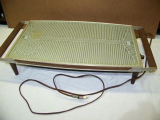 Vintage Salton Hot Tray Automatic Food Warmer Series 900 Large 12x20 " Spaceage