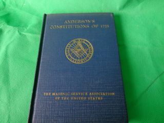 Vintage Msa Book 1924 Anderson 