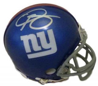 Odell Beckham Jr Autographed/signed York Giants Mini Helmet Jsa 10451