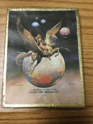 Vintage Antioch Golden Wings Boris Vallejo 50 Bookplate