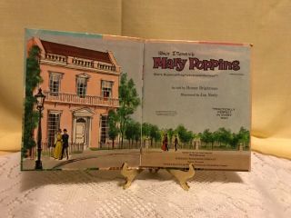 Vintage Walt Disney ' s MARY POPPINS Whitman Top Top Tales Hardcover Book 1964 3