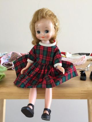 Vintage Betsy Mccall Doll 8 In With Clothing And Accessories