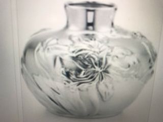 Tiffany & Co Sterling Silver Orchid Vase