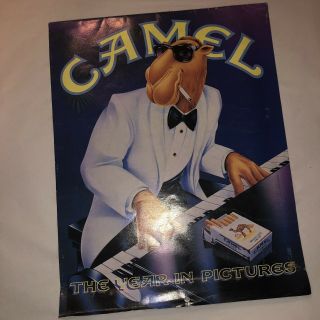 Vintage Joe Camel Calendar 1992 " The Year In Pictures” Of Joe Camel