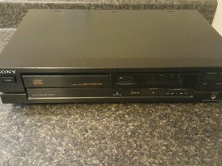 Sony Cdp - 390 Vintage Compact Disc Player