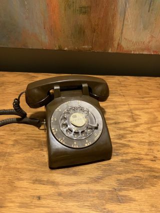 Vintage Stromberg Carlson Rotary Dial Telephone 1980 Brown
