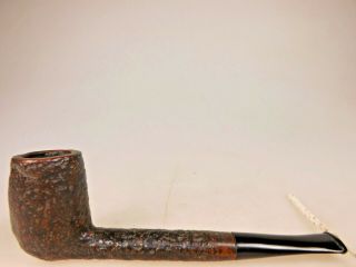 Hawthorne Imported Briar Pipe Classic Canadian Blasted W/a Vulcanite Rubber
