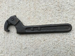 Vintage J.  H.  Williams & Co.  Usa 471 Adjustable Hook Spanner Wrench 3/4 " To 2 "