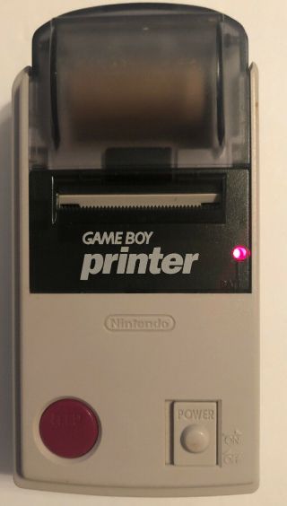 Nintendo Gameboy Printer Vintage Mgb - 007 And - Missing Battery Cover