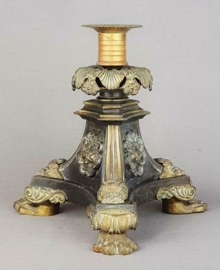 Argand Colza Oil Lamp Base Stand Solar Or Stand Argand Type Candle Kerosene