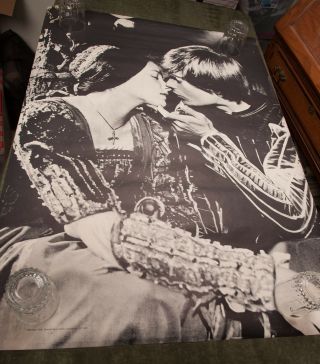 1969 Romeo Juliet Movie Hippy Couple Vintage Poster (hse - 35) Franco Zeffirelli